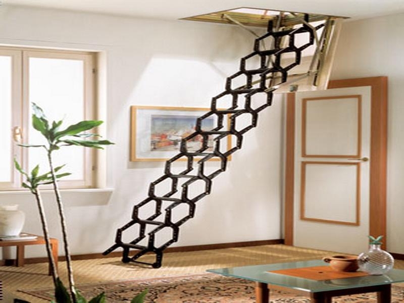 innovative retractable stairs design foldable stairs amazing Fold Up Stairs To Attic